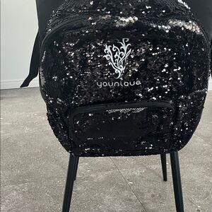 Younique Sparkling Black Backpack